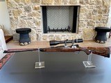 Game Scene Engraved Holland & Holland DeLuxe Mauser Takedown in 300 H&H Magnum - 7 of 15