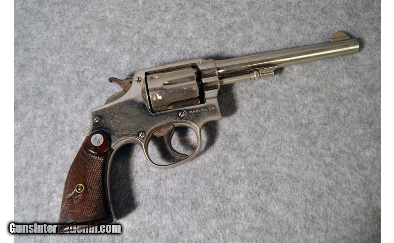 Smith and Wesson ~ Model 1905 ~ Chrome Plated