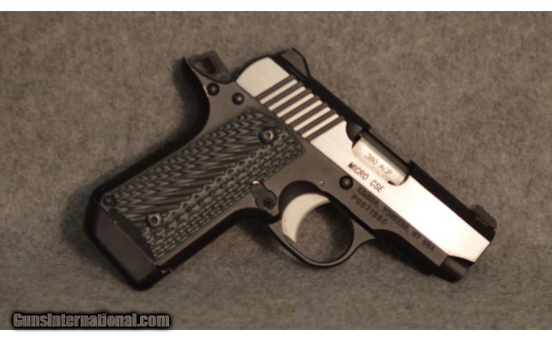 Kimber ~ Micro CSE ~ .380 ACP