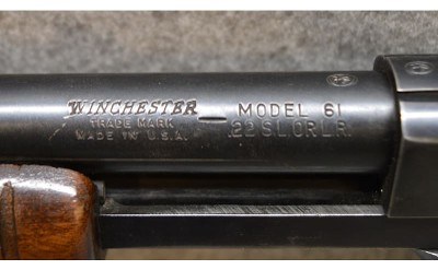 Winchester ~ 61 ~ .22 S, L, Lr - Image 2 of 6