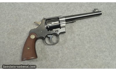 Colt ~ Officers Model ~ .38 spl