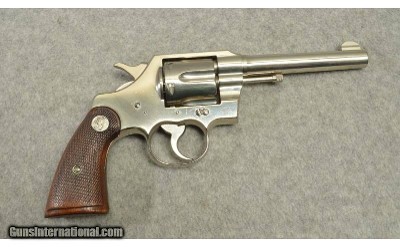 Colt ~ Official Police (Pre-War) ~ .38 Special