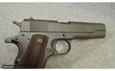 Remington Rand ~ M1911 A1 U.S. Army ~ .45 Auto - Image 4 of 5