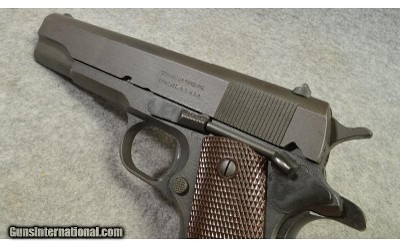 Remington Rand ~ M1911 A1 U.S. Army ~ .45 Auto - Image 3 of 5