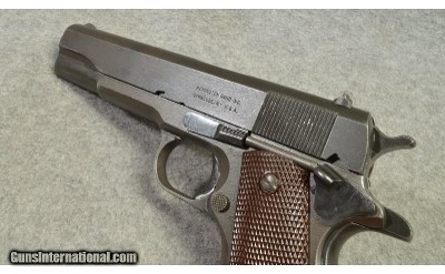 Remington Rand ~ M1911 A1 U.S. Army ~ .45 Auto - Image 3 of 5