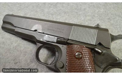 Remington Rand ~ M1911 A1 U.S. Army ~ .45 Auto - Image 3 of 4