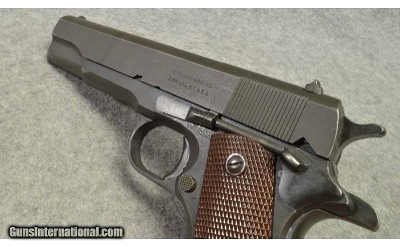 Remington Rand ~ M1911 A1 U.S. Army ~ .45 Auto - Image 3 of 5