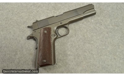 Remington Rand ~ M1911 A1 U.S. Army ~ .45 Auto