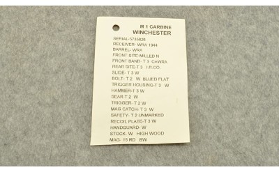 Winchester ~ M1 Carbine ~ .30 Carbine - Image 8 of 8
