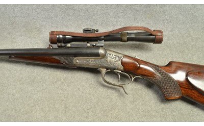 Akah ~ Combination Gun "Büchsflinte" ~ .22 Hornet / 28 GA - Image 6 of 9