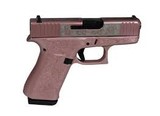 Glock 43X Custom Engraved "Glock & Roses" Handgun 9mm Luger PX4350201GR - 1 of 1