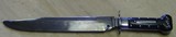 ultra Rare 1830's Dog Bone bowie knife-with original silver scabbard - 2 of 5