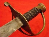 Confederate Sword, Rare J.C. Wilson, Houston, Texas - 10 of 11