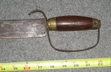 large Civil War Confederate Bowie knife -unique style- Georgia - 4 of 5