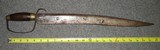large Civil War Confederate Bowie knife -unique style- Georgia - 1 of 5