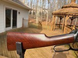 Rare Winchester Mdl 55 30 WCF solid frame with Lyman 56 peep sight - Image 8 of 13