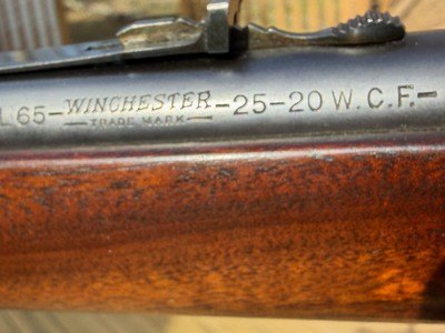 Rare Winchester mdl 65 in caliber 25/20 - Image 6 of 16