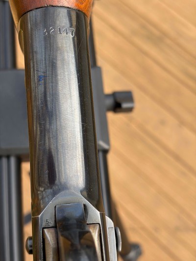 Winchester mdl 71 Dlx 348 Win cal - Image 11 of 16