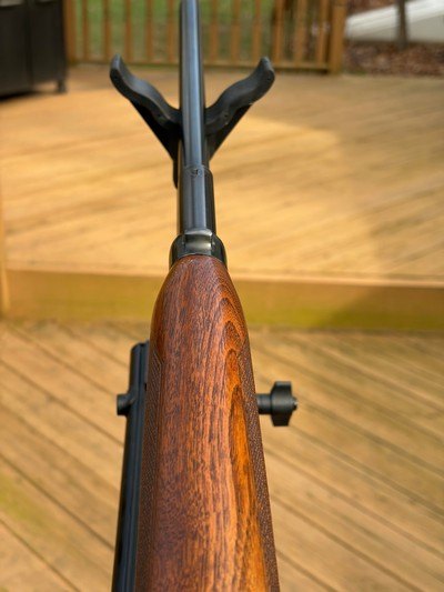 Winchester mdl 71 Dlx 348 Win cal - Image 12 of 16