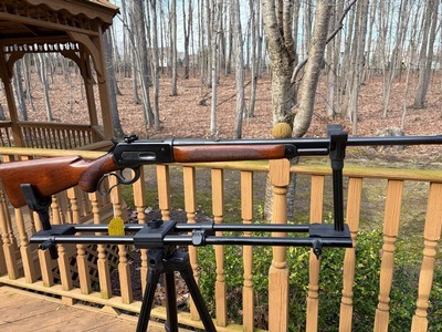 Winchester mdl 71 Dlx 348 Win cal - Image 6 of 16