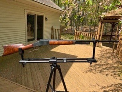 BULLARD LARGE FRAME REPEATING RIFLE 40/70 - Image 1 of 12