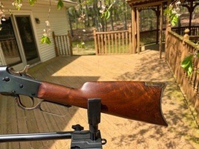 BULLARD LARGE FRAME REPEATING RIFLE 40/70 - Image 7 of 12