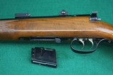 Anschutz 1431/32 .22 Hornet Bolt Action Rifle German 1974 Walnut Stock - 13 of 20