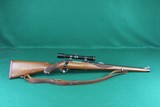 Ruger 77 RSI .308 Win Checkered Mannlicher Walnut Stock Bolt Action Rifle - 1 of 20