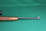 Ruger 77/22 .22 LR Bolt Action Rifle with Checkered Walnut Stock & Redfield 3-9 Variable Scope - 5 of 18