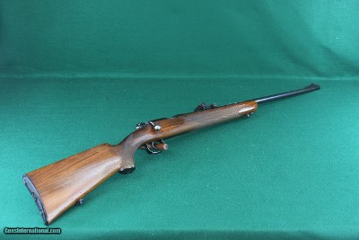 Mauser-Werke ES350B .22 LR Bolt Action Single Shot Rifle with Checkered Walnut Stock