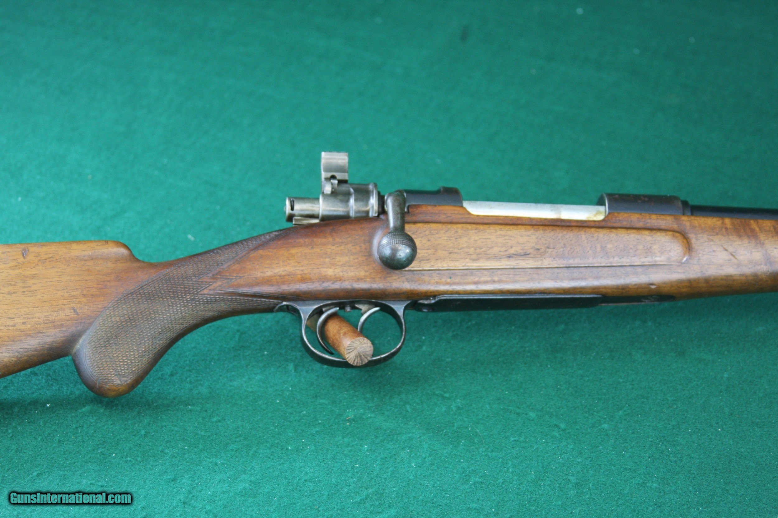Rare Gewehrfabrik Danzig Mauser Sporter Mm Bolt Action German Rifle