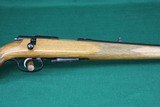 Anschutz 1432 .22 K Hornet German Mfg Checkered Walnut Stock Bolt Action Rifle - 4 of 25