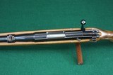 Anschutz 1743 .222 Remington Bolt Action Checkered Walnut Mannlicher Stock Carbine Rifle - 11 of 25