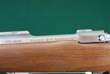 ANIB Ruger M77 Hawkeye RSI Mannlicher .260 Remington Limited Production Stainless Bolt Action Rifle Checkered Walnut Stock - 19 of 25