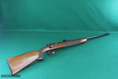 Mauser-Werke ES350B .22 LR Bolt Action Single Shot Championship German Training Rifle with Checkered Walnut Stock