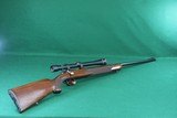 Mauser-Werke ES350B .22 LR Bolt Action Single Shot German Training Rifle with Checkered Walnut Stock - 1 of 25
