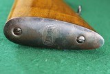 Rare Custom Mauser-Werke ES 340 B .22 LR Bolt Action Single Shot German Training Rifle with Fancy Skip Line Checkered Walnut Stock - 19 of 23