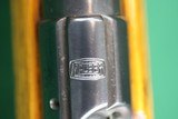 Rare Custom Mauser-Werke ES 340 B .22 LR Bolt Action Single Shot German Training Rifle with Fancy Skip Line Checkered Walnut Stock - 18 of 23