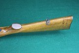 Rare Custom Mauser-Werke ES 340 B .22 LR Bolt Action Single Shot German Training Rifle with Fancy Skip Line Checkered Walnut Stock - 12 of 23