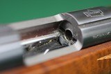 Anschutz 1418 .22 LR German Bolt Action Rifle with Nicely figured Checkered Mannlicher Walnut Stock - 22 of 25