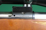 Rare Anschutz 1730 .22 Hornet Bolt Action Heavy Stainless Barrel with Checkered Walnut Stock German Manufacture - 20 of 24