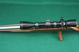 Rare Anschutz 1730 .22 Hornet Bolt Action Heavy Stainless Barrel with Checkered Walnut Stock German Manufacture - 11 of 24