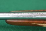 Rare Anschutz 1730 .22 Hornet Bolt Action Heavy Stainless Barrel with Checkered Walnut Stock German Manufacture - 19 of 24