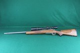 Remington 700CDL SF .22-250 Bolt Action Rifle w/Heavy Stainless Fluted Barrel, Checkered Walnut Stock & Sightron Scope - 6 of 25