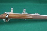 Ruger M77 Hawkeye SS Stainless Steel .275 Rigby (7X57, 7MM Mauser) Bolt Action Rifle RSI Checkered Walnut Mannlicher Stock - 4 of 24
