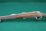 NIB Ruger M77 Hawkeye RSI SS Stainless Mannlicher .243 Winchester Bolt Action Carbine Rifle With Checkered Walnut Stock - 8 of 23