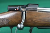 CZ 550 FS Mannlicher .243 Winchester Bolt Action Rifle Checkered Walnut Stock - 18 of 25