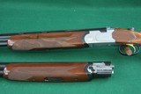 Beretta 686S Orvis Uplander 20/28 Gauge Over & Under 2 Barrel Set Engraved Checkered Walnut Stock - 8 of 21
