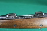 ANIB CZ 550 FS Mannlicher 9.3X62 Winchester Bolt Action Rifle Checkered Walnut Stock - 19 of 25