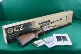 ANIB CZ 550 FS Mannlicher 9.3X62 Winchester Bolt Action Rifle Checkered Walnut Stock - 1 of 25